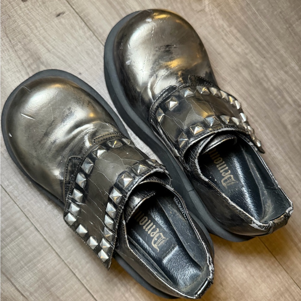 RARE Vintage 90s Y2K Demonia Platform Shoes – The Dank Shoe - Picture 9 of 15